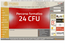 Tablet Screenshot of formazione.unisalento.it