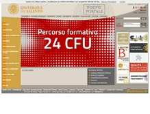 Tablet Screenshot of lingue.unisalento.it