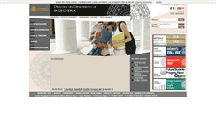 Desktop Screenshot of ingegneria.unisalento.it