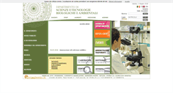 Desktop Screenshot of disteba.unisalento.it