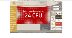 Desktop Screenshot of ingegneriaindustriale.unisalento.it