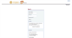 Desktop Screenshot of intranet.unisalento.it